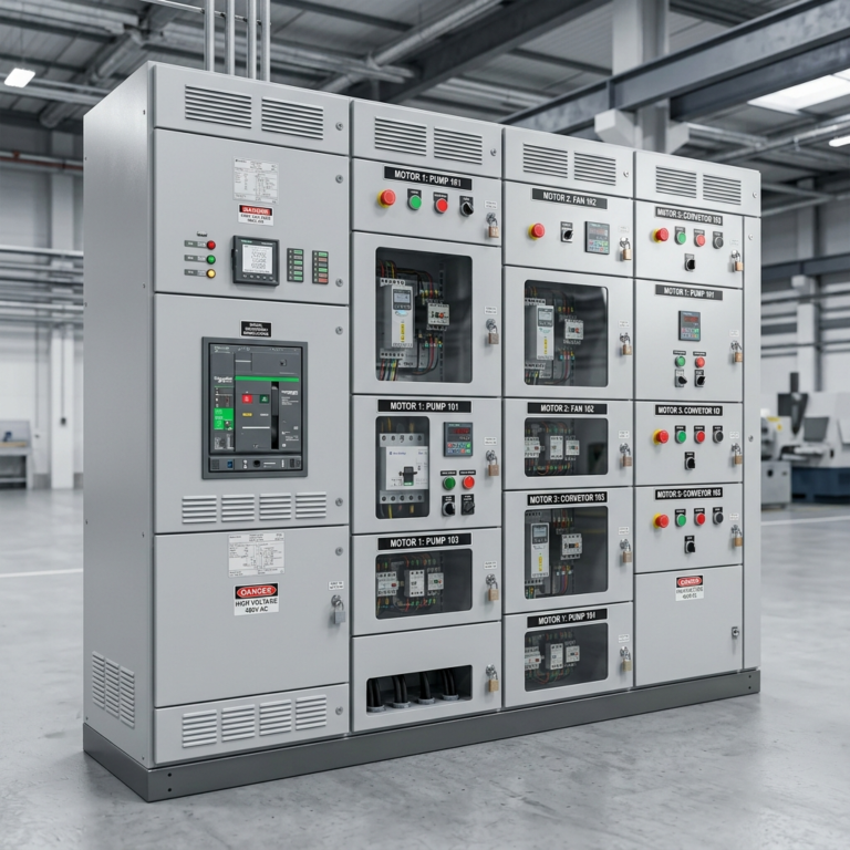 MCC Panel — Motor Control Center manufactured by Yashi Electricals