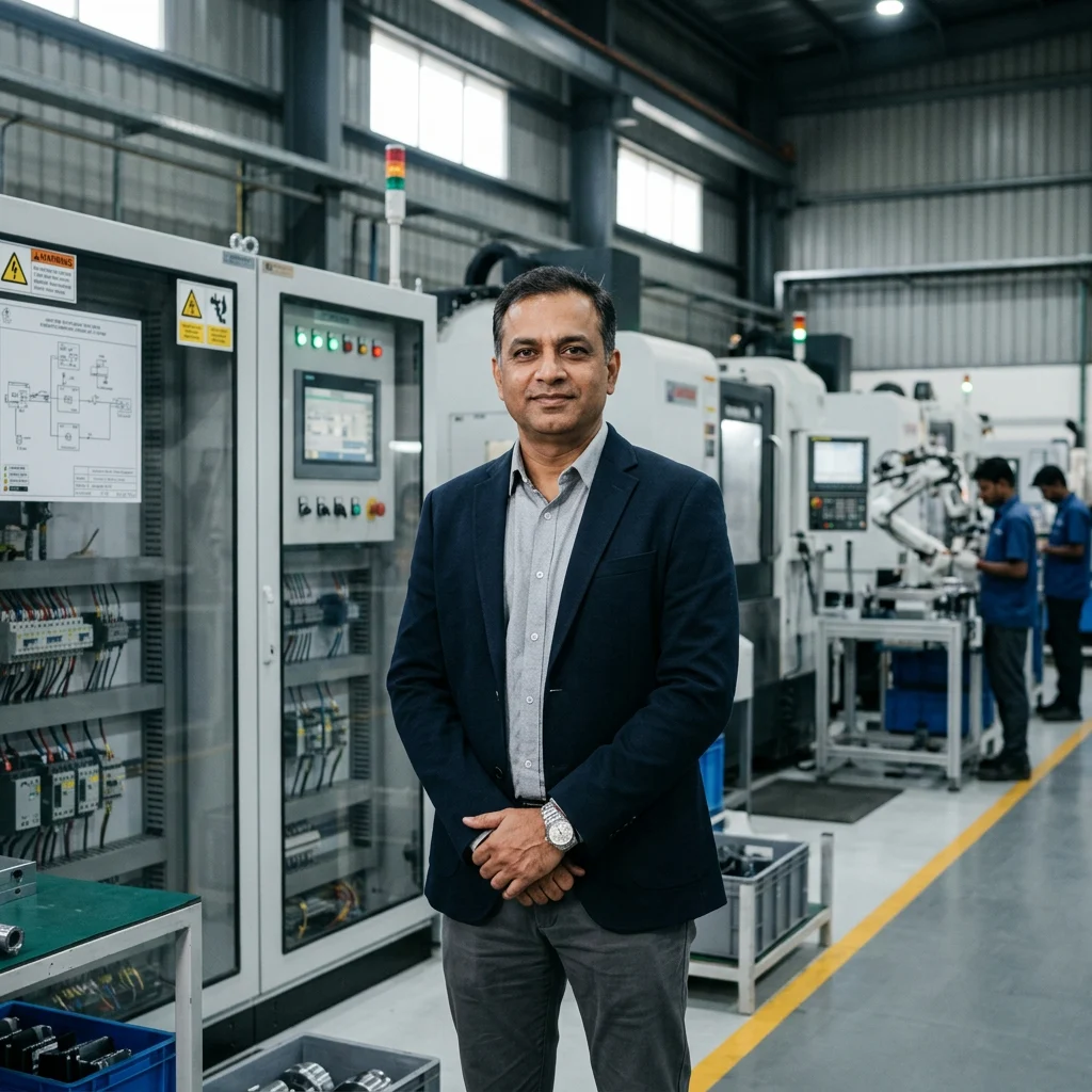 Mr. Vidur Patel, Founder and Managing Director of Yashi Electricals