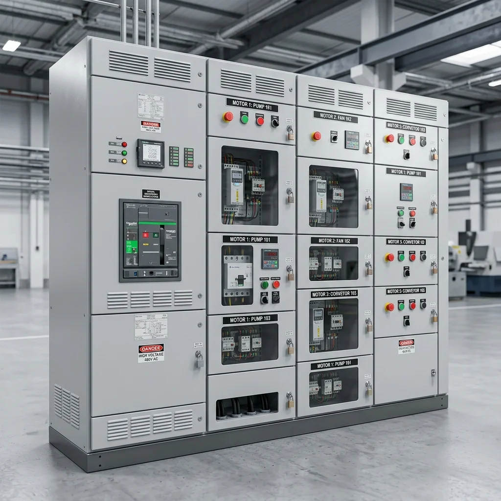 MCC Panel — Motor Control Center manufactured by Yashi Electricals